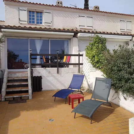 Maison 4 Pieces, 5 Pers, Climatisation, Terrasse, 450m Plage, Animaux Admis - Fr-1-229d-128 *