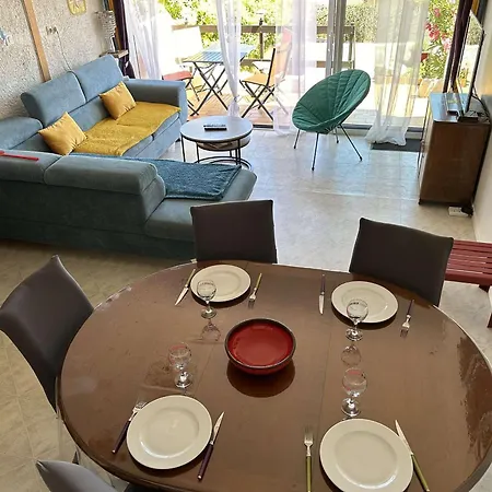 Maison 4 Pieces, 5 Pers, Climatisation, Terrasse, 450m Plage, Animaux Admis - Fr-1-229d-128 * Fleury (Aude)